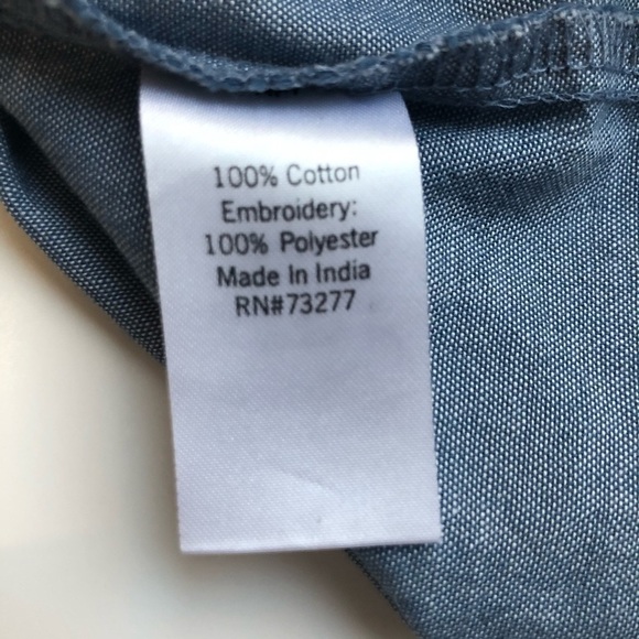 Celebrity Pink Button Front Denim Mini Skirt 9/29 - Picture 11 of 11